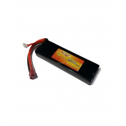 HIMOTO - BATTERIA LiPo 2500mAh 11,1V 3S 20C Bust 40C T-Plug