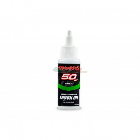 Traxxas 5033 - OLIO SILICONE AMMORTIZZATORI 60 ML - 50 WT/600 CS