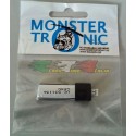 RICAMBIO MONSTERTRONIC - BATTERIA PER MICROELICOTTERO MOD. MT100 (nuova versione)