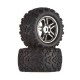 TRAXXAS 4983A - COPPIA GOMME MONSTER TRUCK ESAGONO 17mm