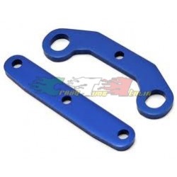 TRAXXAS 6423 - SUPPORTI BRACCETTI ANT. POST. IN ALLUMINIO ANODIZZATO XO-1