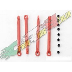 TRAXXAS 7118 - TIRANTI PUSHROD SOSPENSIONI (4PZ) + SFERE CAVE 1/16 EREVO