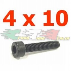 VITI CILINDRICHE TESTA ESAGONALE 4X10MM (10)